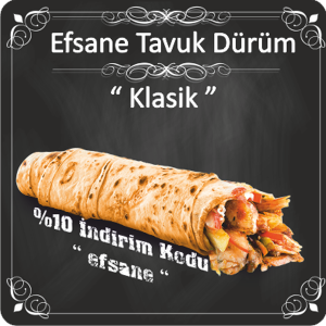 Efsane Klasik Tavuk D&ouml;ner D&uuml;r&uuml;m